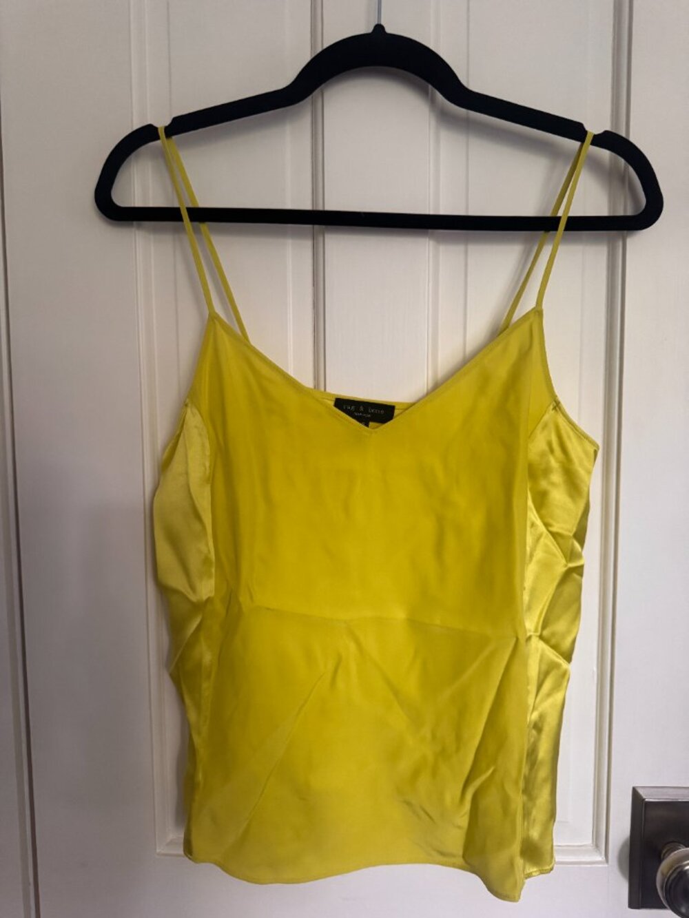 Rag & Bone Lime Green Silk Camisole Tank — NWT | Size XS | Never Worn